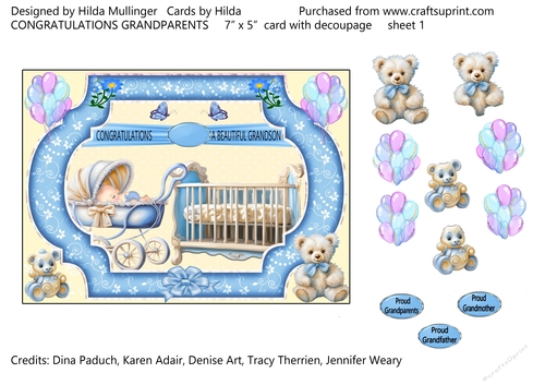 CONGRATULATIONS GRANDPARENTS 1