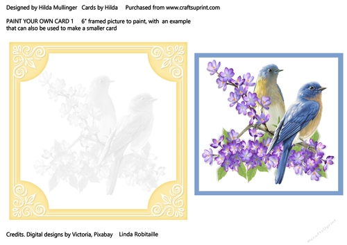 PAINT YOUR OWN CARD 1