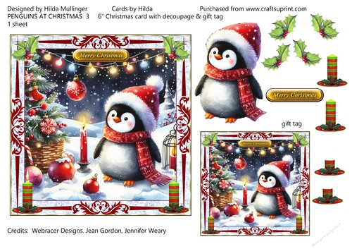 PENGUINS AT CHRISTMAS 3