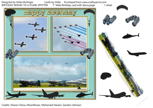 BIRTHDAY WISHES TO A PLANE SPOTTER