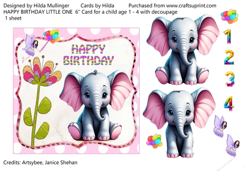 HAPPY BIRTHDAY LITTLE ONE