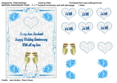 WEDDING ANNIVERSARY YEARS