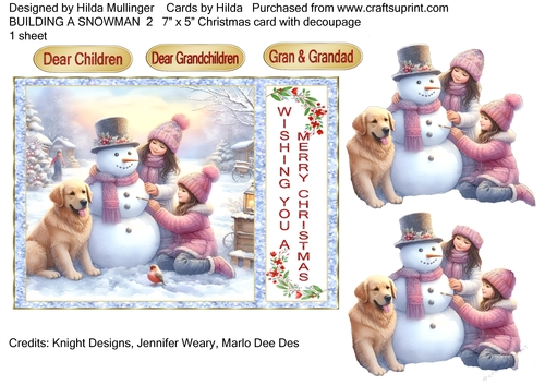 BUILDING A SNOWMAN 2