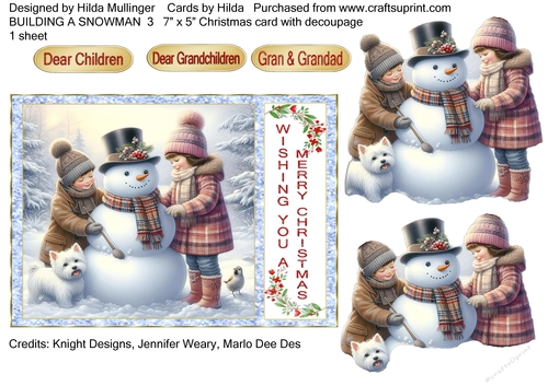 BUILDING A SNOWMAN 3