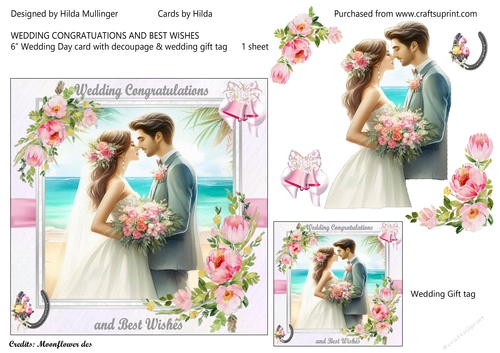 WEDDING CONGRATULATIONS AND BEST WISHES 1