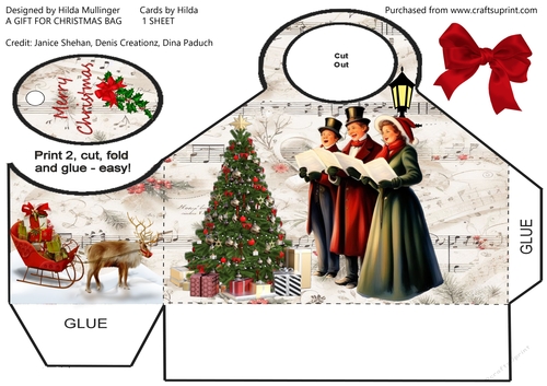 A GIFT  FOR CHRISTMAS BAG