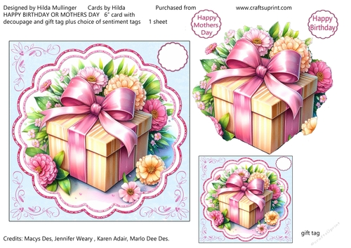 HAPPY BIRTHDAY OR MOTHERS DAY