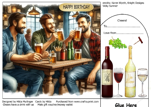 CHEERS HAVE A DRINK WITH US
