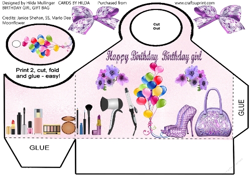 BIRTHDAY GIRL GIFT BAG