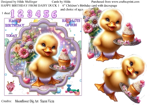 HAPPY BIRTHDAY FROM DAISY DUCK 1