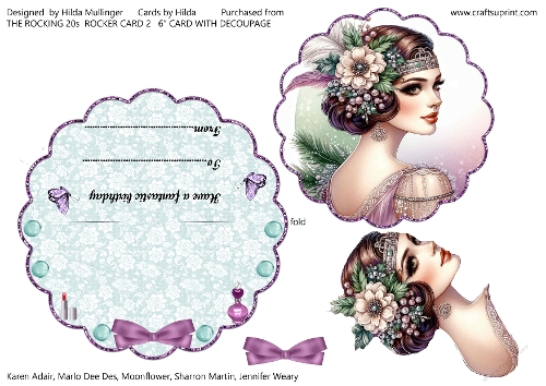 THE ROCKING 20s ROCKER CARD 2