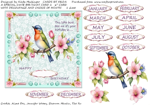 A SPECIAL DATE BIRTHDAY CARD 2