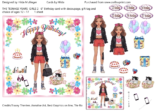 THE TEENAGE YEARS GIRLS  2