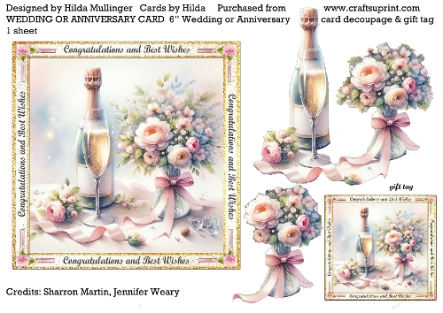 WEDDING OR ANNIVERSARY CARD