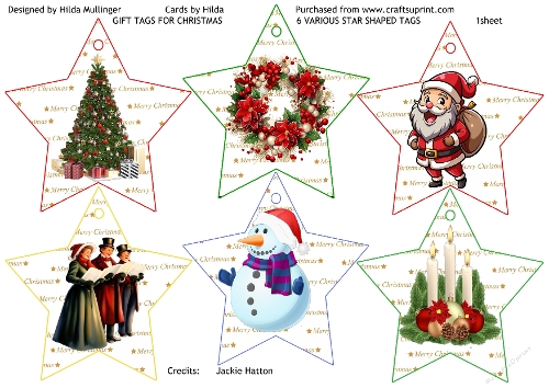 GIFT TAGS FOR CHRISTMAS