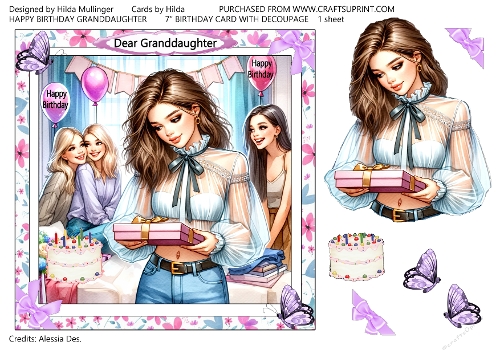 HAPPY BIRTHDAY GRANDDAUGHTER