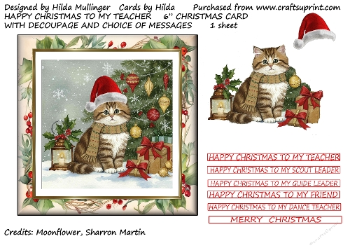 HAPPY CHRISTMAS TO MY TEACHER