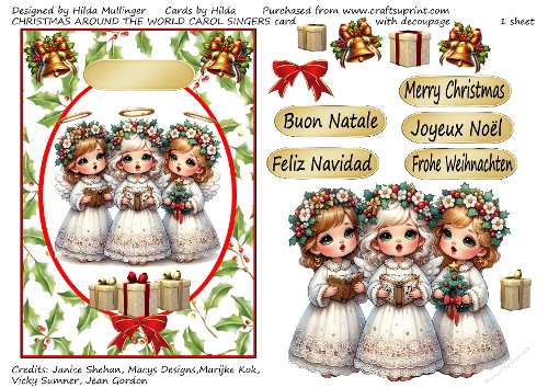 CHRISTMAS AROUND THE WORLD CAROL SINGERS