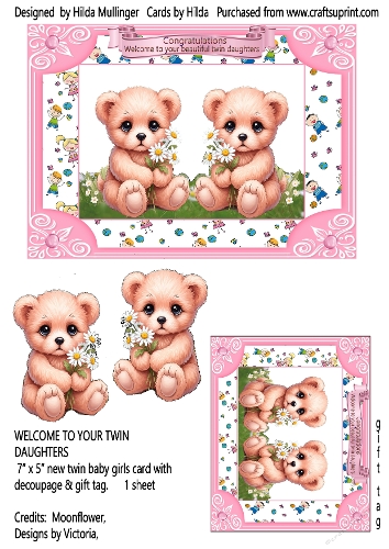 WELCOME TO YOUR TWIN DAUGHTERS