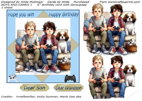 BOYS AND GAMES 1