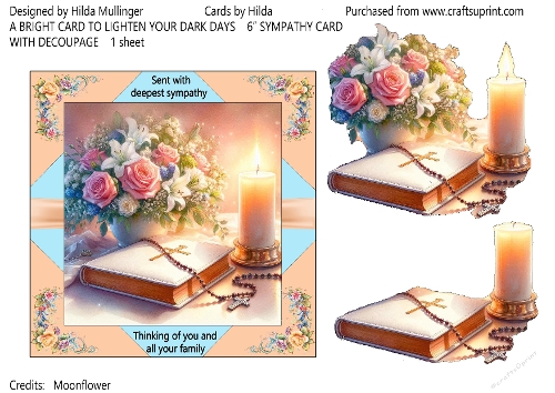 A BRIGHT CARD TO LIGHTEN YOUR DARK DAYS