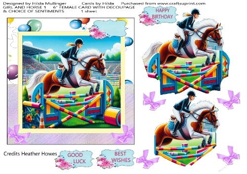 GIRL AND HORSE 1