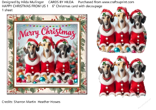HAPPY CHRISTMAS FROM US 1