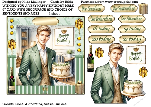 WISHING YOU A VERY HAPPY BIRTHDAY MALE
