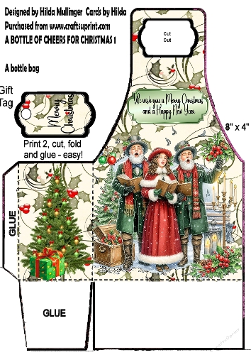 A BOTTLE OF CHEERS FOR CHRISTMAS 1
