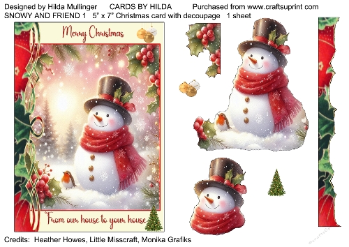 SNOWY AND FRIEND 1