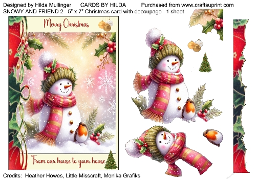 SNOWY AND FRIEND 2