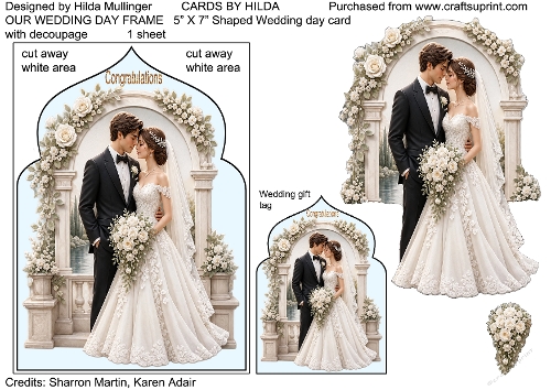 OUR WEDDING DAY FRAME