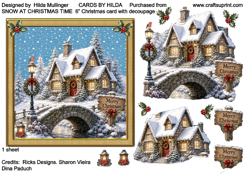 SNOW AT CHRISTMAS TIME