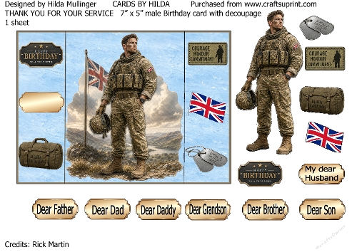 THANK YOU FOR YOUR SERVICE