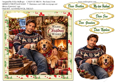 MERRY CHRISTMAS MALE