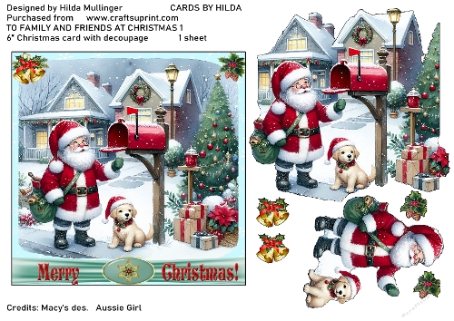 TO FAMILY AND FRIENDS AT CHRISTMAS 1