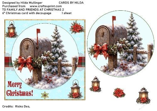 TO FAMILY AND FRIENDS AT CHRISTMAS 2