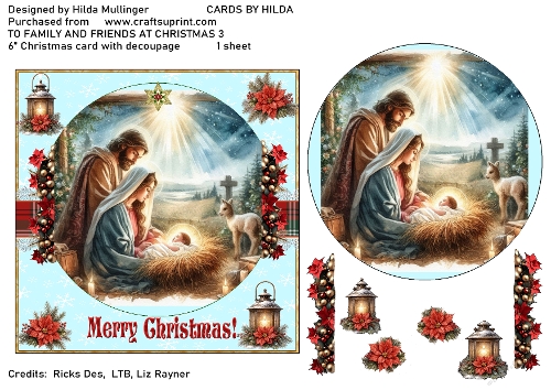 TO FAMILY AND FRIENDS AT CHRISTMAS 3