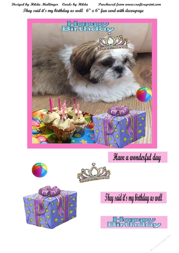They said its my birthday as well