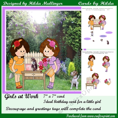 Girls at work