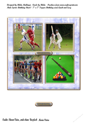 Male Sports Birthday 1