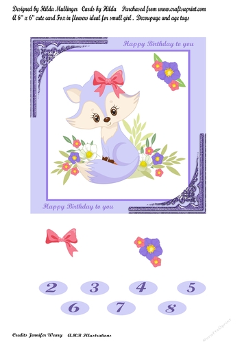 Fox in Flowers