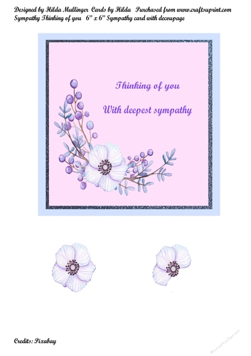 Sympathy Thinking of you