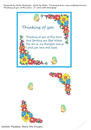 THINKING OF YOU AT THIS TIME