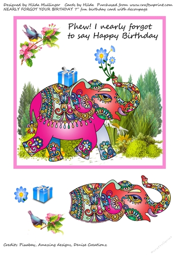 NEARLY FORGOT YOUR BIRTHDAY