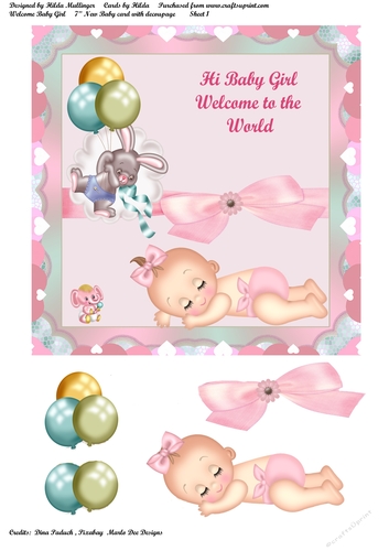 WELCOME BABY GIRL