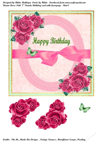 DREAM ROSES PINK