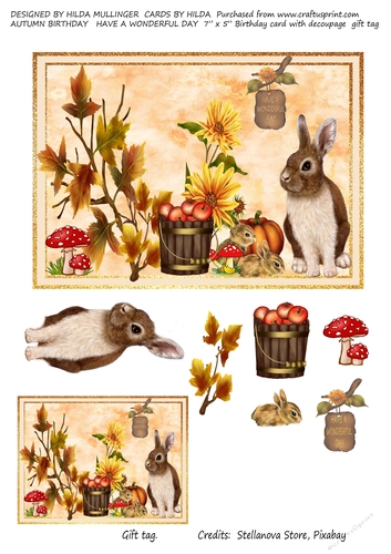 AUTUMN BIRTHDAY  HAVE A WONDERFUL DAY