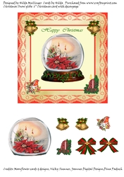CHRISTMAS SNOW GLOBE