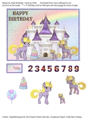 Unicorns at the castle